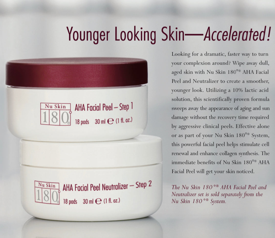 180° AHA Facial Peel and Neutralizer - Batavia Beauty