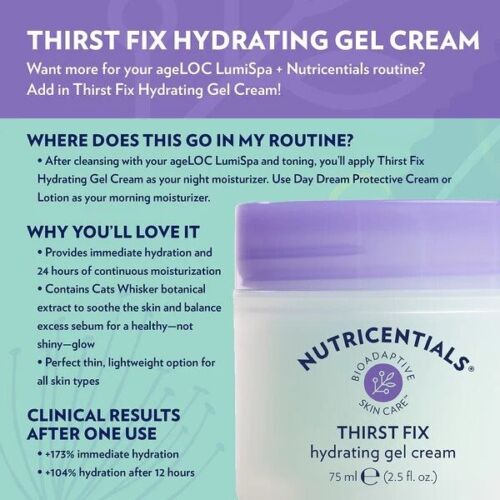 ThirstFix Hydrating Gel Cream - Batavia Beauty 